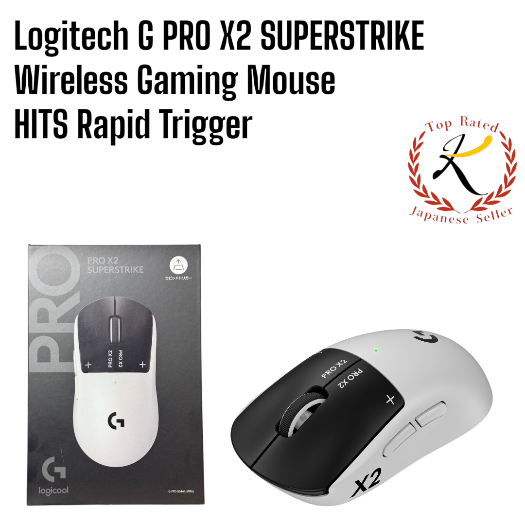 US/DDP】 Logitech G PRO X2 SUPERSTRIKE Wireless Gaming Mouse HITS