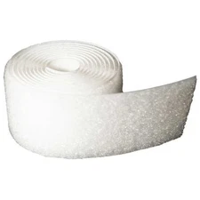 Velcro Brand 186786 Reclosable Fastener, No Adhesive, 150 Ft, 2 In W, White