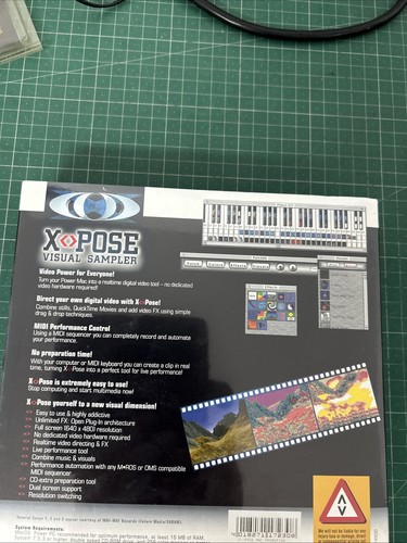 Steinberg XPOSE Visual Sampler Dealer Copy RARE Selafane Sealed - Picture 3 of 3