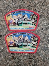 2013 National Jamboree Patches - Theodore Roosevelt Council, Sagamore Hill, Mint