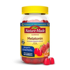Melatonin Gummies 10mg 120 Count Nature serving Sleep Adults Maximum Strength