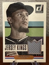 2015 Panini Donruss - Jersey Kings Carlos Gomez #11 (MEM)