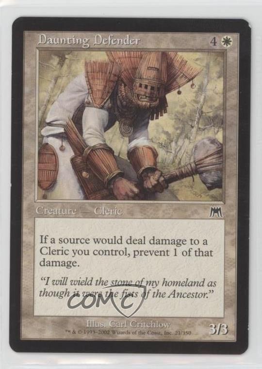 Daunting Defender Magic: Onslaught #21 2002