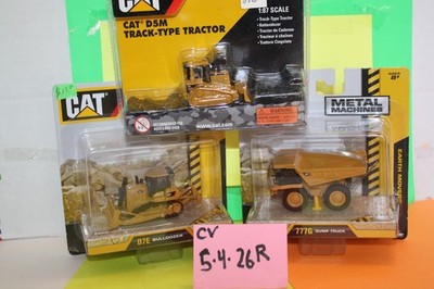 Set of 3 Diecast CAT Metal Machines 1:87 Earth Movers.  NEW in Pkg