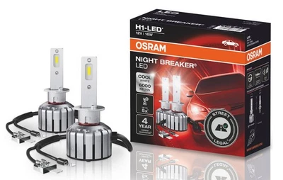 Original OSRAM LED Night Breaker H1 6000K +230% 2x Birne Lampe Zulassung ABG - Bild 1 von 4