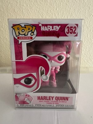 Funko POP Heroes Breast Cancer Research Foundation #352 Harley Quinn mit Protektor