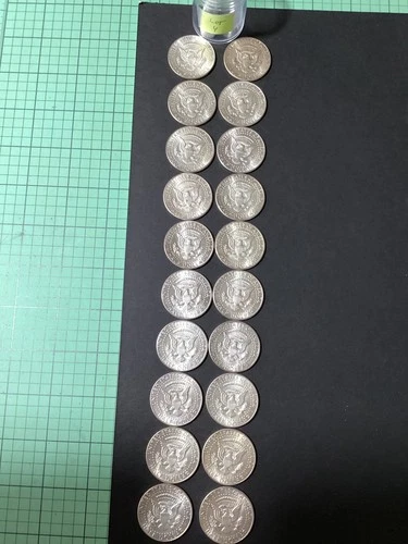 1 Lot of 20  1964 Kennedy Half Dollars 90% Silver - 20 coins