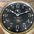Seth Thomas WW II US Navy Deck Clock No. 1