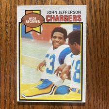 1979 Topps John Jefferson Rc # 217