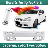 Lackiert LB9A Candyweiss FüR VW Golf 5 V StoßStange Vorne FüR SRA EU-WARE 03-08