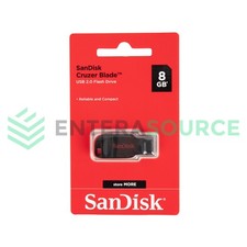 New SanDisk 8GB USB 2.0 Flash Memory Drive  SDCZ50-008