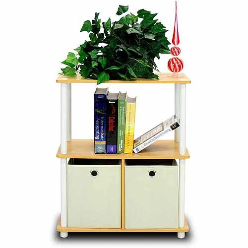 Многофункциональные стеллажи для хранения Furinno 99152 Turn-N-Tube Go Green 3 уровня с - Изображение 3 из 4