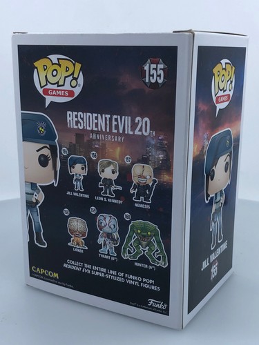 Funko POP! Games Resident Evil Jill Valentine #155 Vinyl Figure DAMAGED BOX - Picture 8 of 14