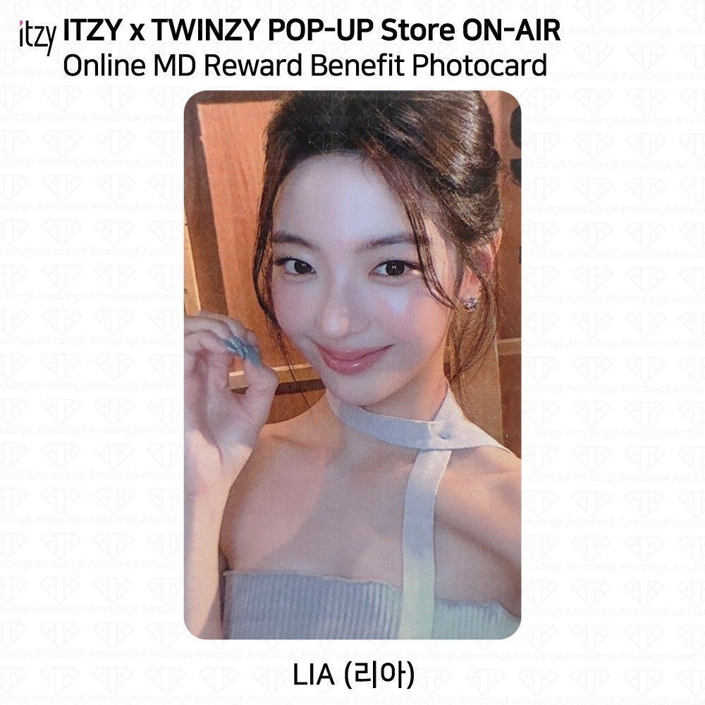 ITZY x TWINZY POP-UP Store ON-AIR Trading Card Benefit Photocard