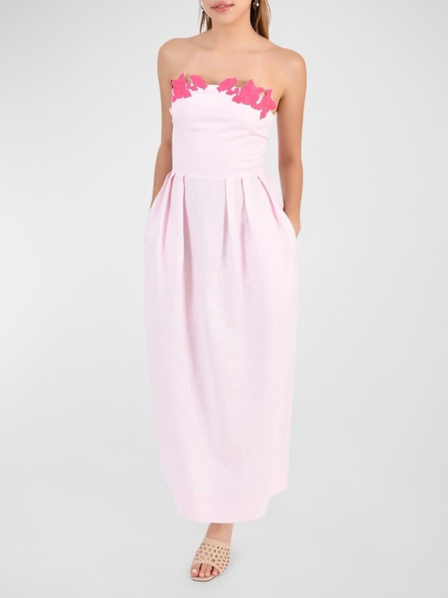strapless open back dress Gardenya – Modatrova main image 0