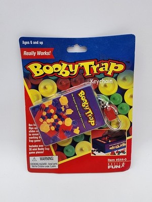 Vintage Booby Trap Keychain Game 2000 Basic Fun/Hasbro Sealed