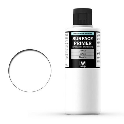 Vallejo 74.600 Surface Primer White Weiß 200ml Grundierung