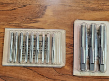 VERMONT TAP DIE LOT OF 12 TAPS, 5/8-11 1/4-28 NEW UNUSED