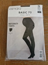 maternity tights black
