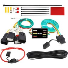 56407 4-Pin Trailer Wiring Harness for 2018-2025 Jeep Wrangler JL/JLU, 2020-2...