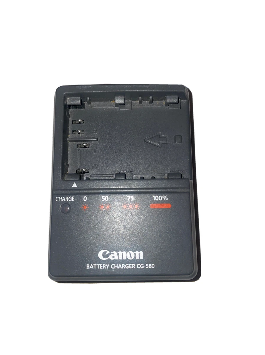 højen Forespørgsel Il canon battery charger cg 580 forarbejdning besked