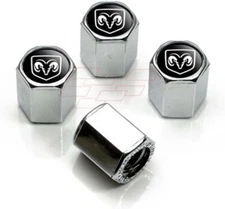 VALVE STEM CAPS WHEEL TIRE FOR SILVER - US SELLER