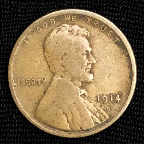 1914-S Lincoln Cent --- Very Fine