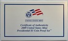 2009 Presidential Dollar 4-coin Proof Set (with Original Box and COA) — photo 6
