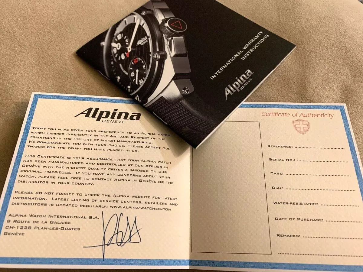 Alpina watches ebay shop