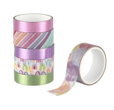 Pastel Crafting Washi Tape Set by B2C NEW