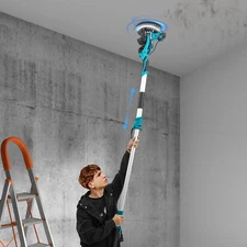 Electric Ceiling Wall Sander+Vacuum Dust Collection 6 Gear Speed Drywall Sander