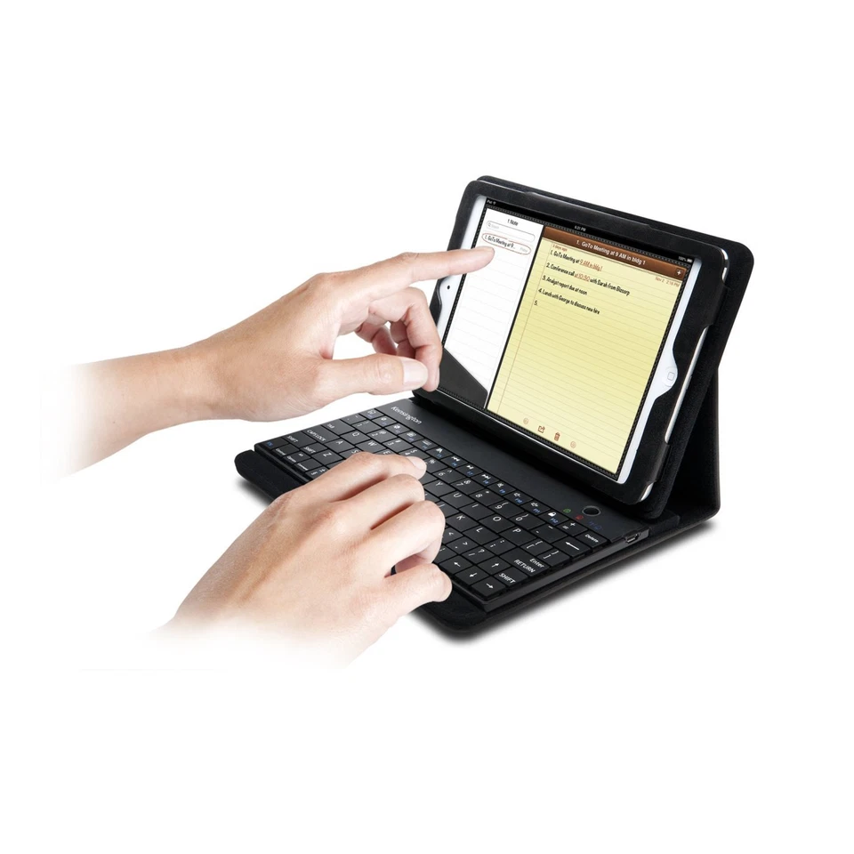 Kensington iPad Mini 2 3 4 Bluetooth GERMAN Deutsche Removable Tastatur Case - Image 3 of 4
