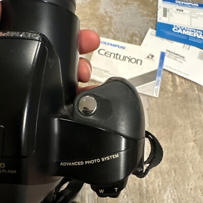 OLYMPUS CENTURION APS Camera w 25-100mm ZOOM LENS 35mm Quartz Film