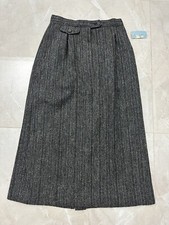 Vintage lynn/terry skirt virgin wool USA made NOS W/ TAGS