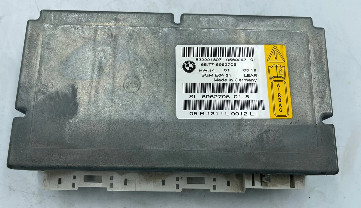 Блок sgm bmw e60 где находится 6975686 блок sgm bmw e60 e61 65.77 airbag high 22 купить бу Z14315047 iZAP24