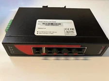AAXEON - Antaira Technologies LNX-500A 10/100TX Slim Industrial Ethernet Switch