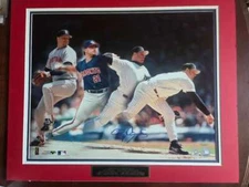 Roger Clemens MLB Tristar Coa Signed 16x20 Photo Matted To 20x24 Autograph