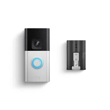 Battery Doorbell Pro with an Extra Rechargeable Quick Release Battery Pack