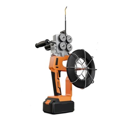 Fully Automatic Wire Payoff Cable Drawing Tube Tool Electric Threading Machine