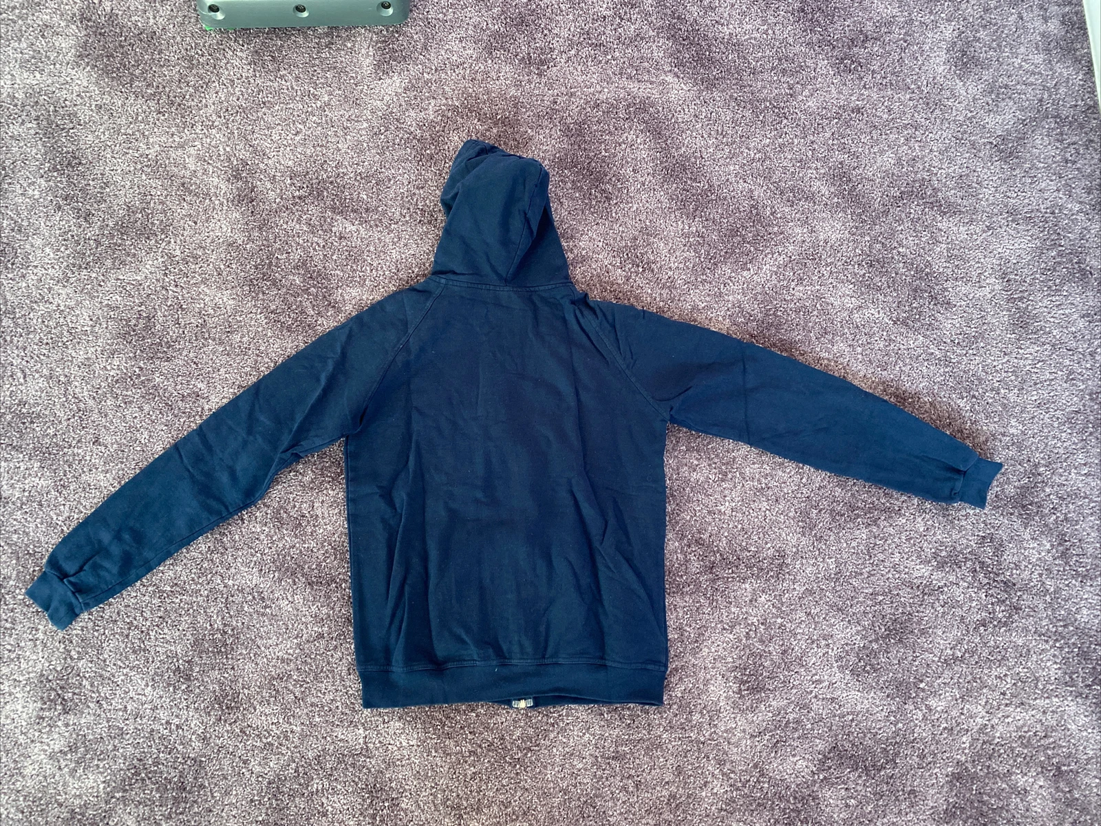 VETEMENTS +++ Giacca con cappuccio Zipped Hoodie taglia 164 in BLU DSK abbigliamento scuola taglia XS