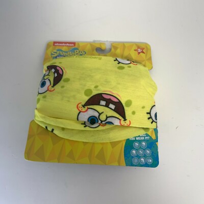 Spongebob Squarepants Head Wrap NEW, Nickelodeon