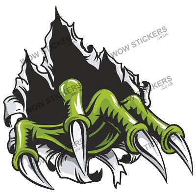 Monster Energy Claw Motorrad Aufkleber Auto Fenster Panel LKW Roller Tank Decal