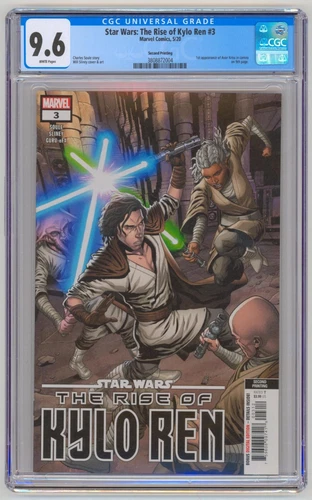 STAR WARS THE RISE OF KYLO REN #3 CGC 9.6 2nd Print, Dark Horse Comics 2020