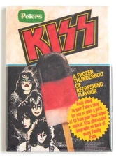 Kiss Ice Cream FRIDGE MAGNET sign advertisement popsicle