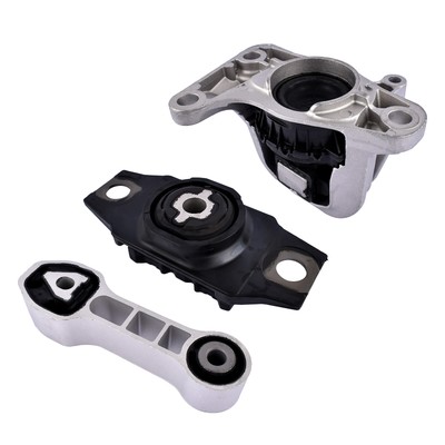 Engine motor transmission mount 3pcs For Fiat 500 2012-2018 1.4L 
