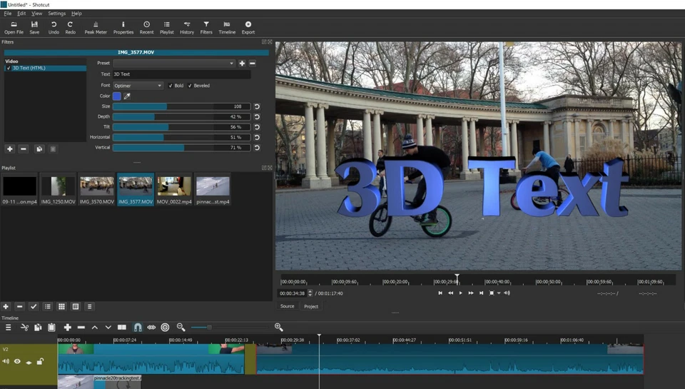 Shotcut Professional Video Editing Software Program-HD-4K Movie-Windows/Mac-DVD - Image 3 of 4