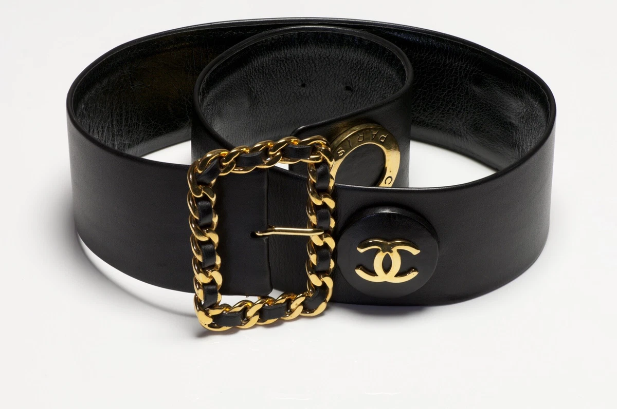Chanel wide belt sale