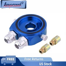 Nuevo filtro de aceite de aluminio/enfriador sándwich AN10 bloque adaptador medidor placa sensor