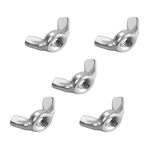 4 écrous Hexagonaux Inversés (gauche) M12x1.75 - Acier Inox 201, Neuf Uxcell