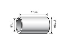 Cat 2 to Cat 3 Adapter Bushing for 3pt Hitch Lower Link